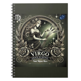 Virgo "Grace in Detail" Spiral Notitieboek