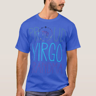 Virgo Grandma Proud Grandma Zodiac Symbol Astrolog T-shirt