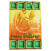 Virgo - Happy Birthday Medium Gift Bag Cadeauzakje (Voorkant)