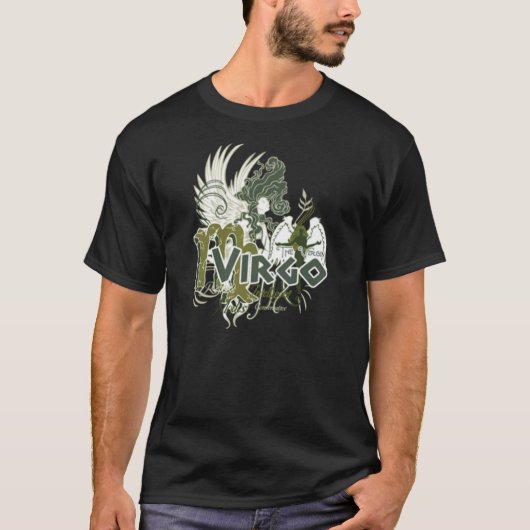 Virgo horoscoop zodiaal teken t shirt (Voorkant)