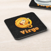 Virgo-illustratie Drankjes Onderzetter (Linkerzijde)