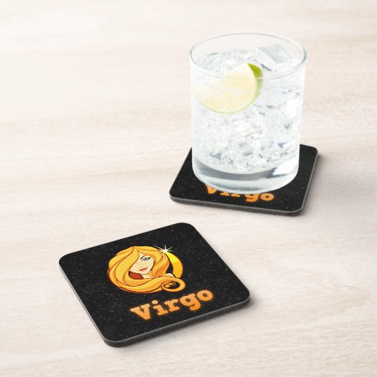 Virgo-illustratie Drankjes Onderzetter (Rechterzijde)