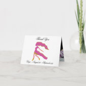 Virgo Impressionist Painting Style en Gold Bedankkaart (Voorkant)