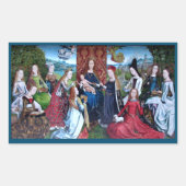 Virgo inter Virgines (M 070) Rechthoekige Sticker (Voorkant)