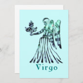 Virgo Invitation Kaart (Voorkant / Achterkant)