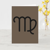 Virgo Kaart (Gele Bloem)