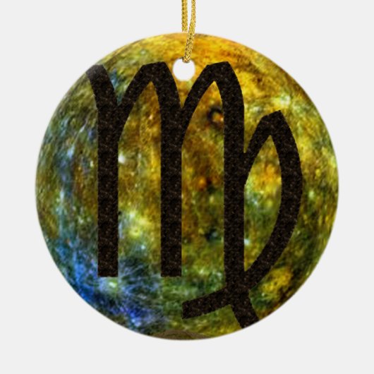 Virgo Keramisch Ornament (Voorkant)