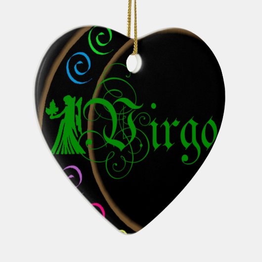 Virgo Keramisch Ornament (Rechts)