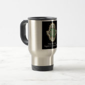 Virgo Khamsa Travel Mug Reisbeker (Voorkant links)