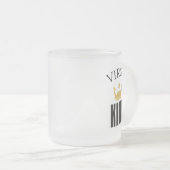Virgo King Matglas Koffiemok (Voorkant rechts)