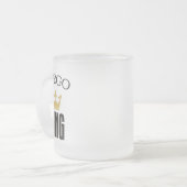 Virgo King Matglas Koffiemok (Voorkant links)