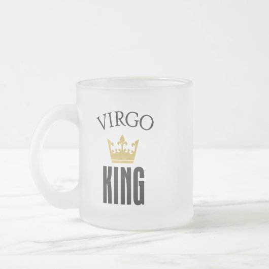 Virgo King Matglas Koffiemok (Links)