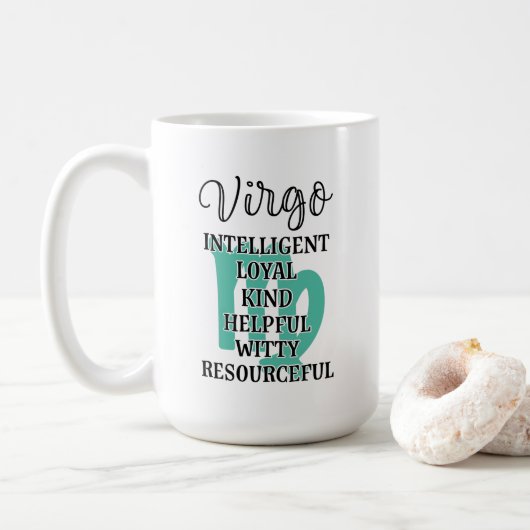 Virgo Koffiemok (Met donut)