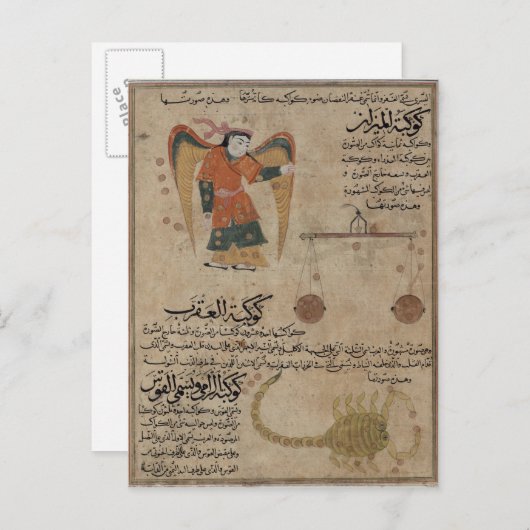 Virgo, Libra en Scorpio Briefkaart (Voorkant / Achterkant)