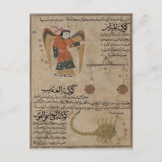 Virgo, Libra en Scorpio Briefkaart (Voorkant)