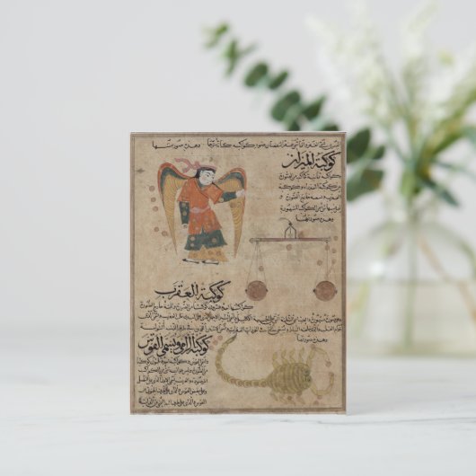 Virgo, Libra en Scorpio Briefkaart (Staand voorkant)