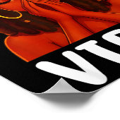 Virgo Loc'd Black Woman Pray Christian Zodiac Birt Poster (Hoek)