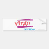 Virgo LtPink Bumpersticker (Voorkant)