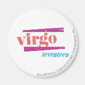 Virgo LtPink Magneet (Voorkant)