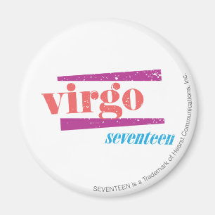 Virgo LtPink Magneet