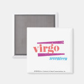 Virgo LtPink Magneet (Voorkant / Achterkant)