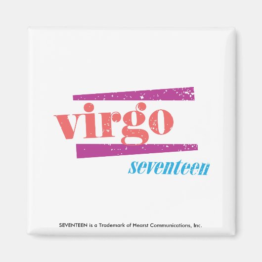 Virgo LtPink Magneet (Voorkant)