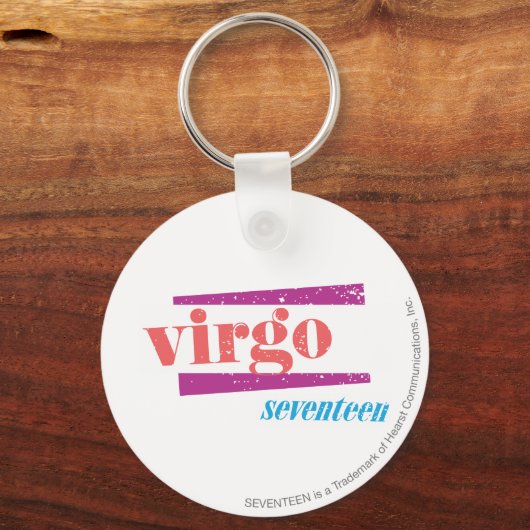 Virgo LtPink Sleutelhanger (Voorkant)