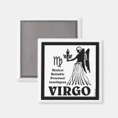 Virgo Magnet (Voorkant / Achterkant)