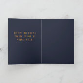 Virgo Male Verjaardag Kaart (Binnen)