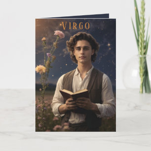 Virgo Male Verjaardag Kaart