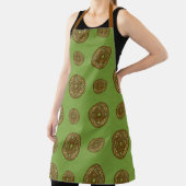Virgo Mandala All-Over Print Schort (Insitu)