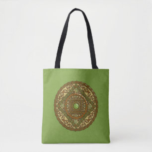Virgo Mandala alles-over-print tas