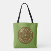 Virgo Mandala alles-over-print tas (Achterkant)