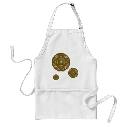 Virgo Mandala Apron Standaard Schort (Voorkant)