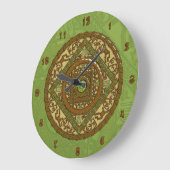 Virgo Mandala Clock Grote Klok (Hoek)