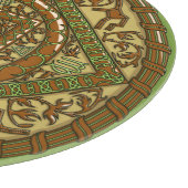 Virgo Mandala glazen snijplank (Hoek)