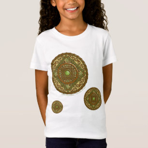 Virgo Mandala Kind en Baby Light Shirt