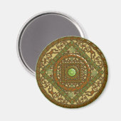 Virgo Mandala Magnet (Voorkant / Achterkant)