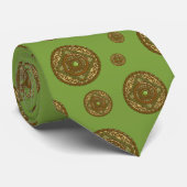 Virgo Mandala Mannen Stropdas (Opgerold)