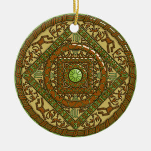 Virgo Mandala Ornament