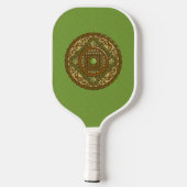 Virgo Mandala Pickleball Paddle (Achterkant)