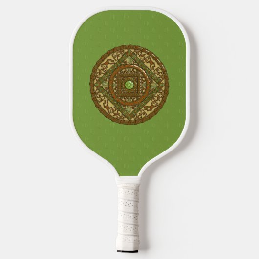 Virgo Mandala Pickleball Paddle (Achterkant)