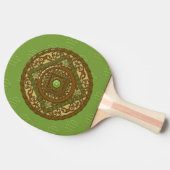 Virgo Mandala Ping Pong Paddle Tafeltennisbatje (Zijkant)