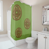 Virgo Mandala Shower Curtain Douchegordijn (In situ)