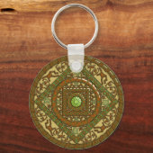 Virgo Mandala Sleutelhanger (Voorkant)