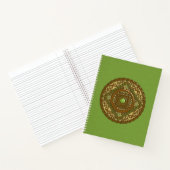 Virgo Mandala Spiral notebook Notitieboek (Binnen)