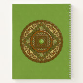 Virgo Mandala Spiral notebook Notitieboek (Achterkant)