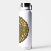 Virgo Mandala Waterfles (Achterkant)