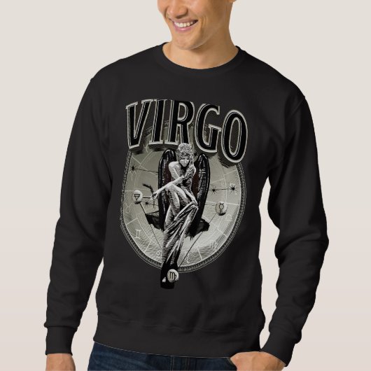 Virgo Mannen Zodiab Sign Virgo Trui (Voorkant)