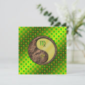 Virgo & Metal Monkey Kaart (Staand voorkant)